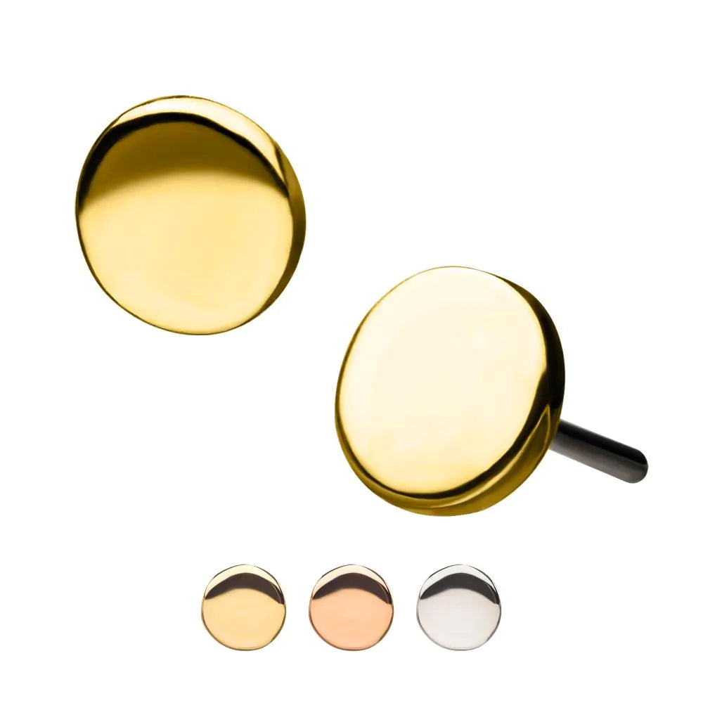 14k threadless disc
