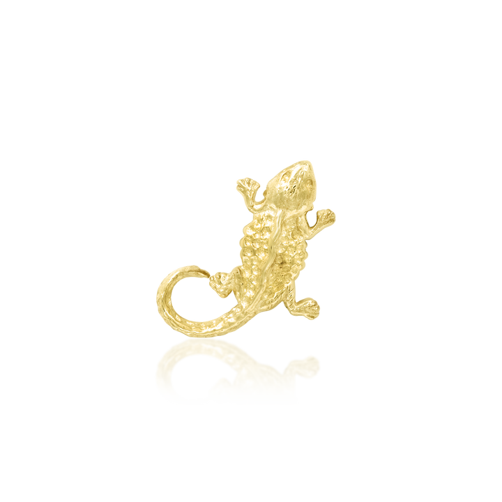 14k threadless bearded dragon end