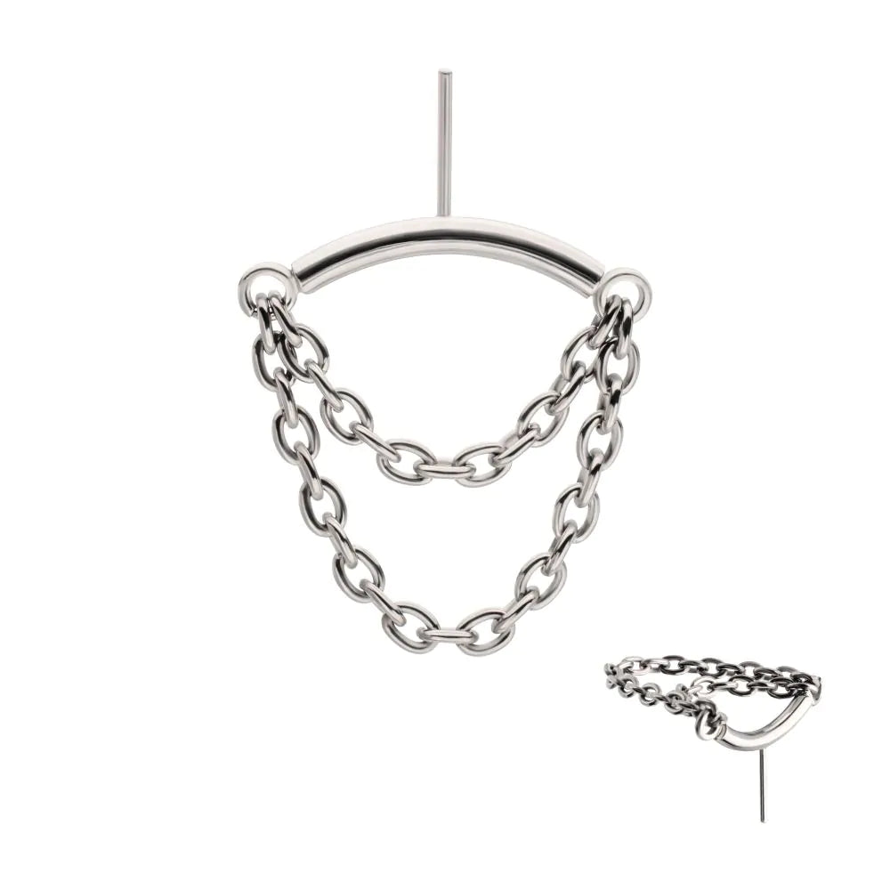 Titanium hidden Helix double chain