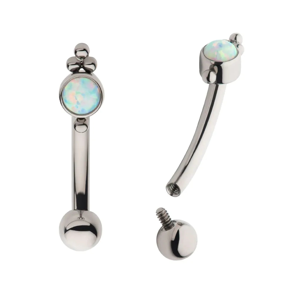 titanium internally threaded Gabrielle curve