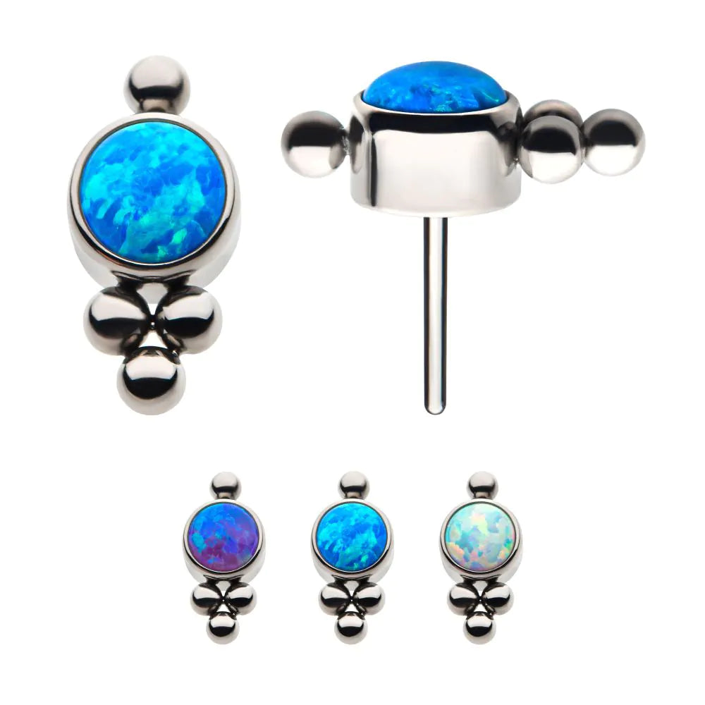 Titanium threadless Karmen end