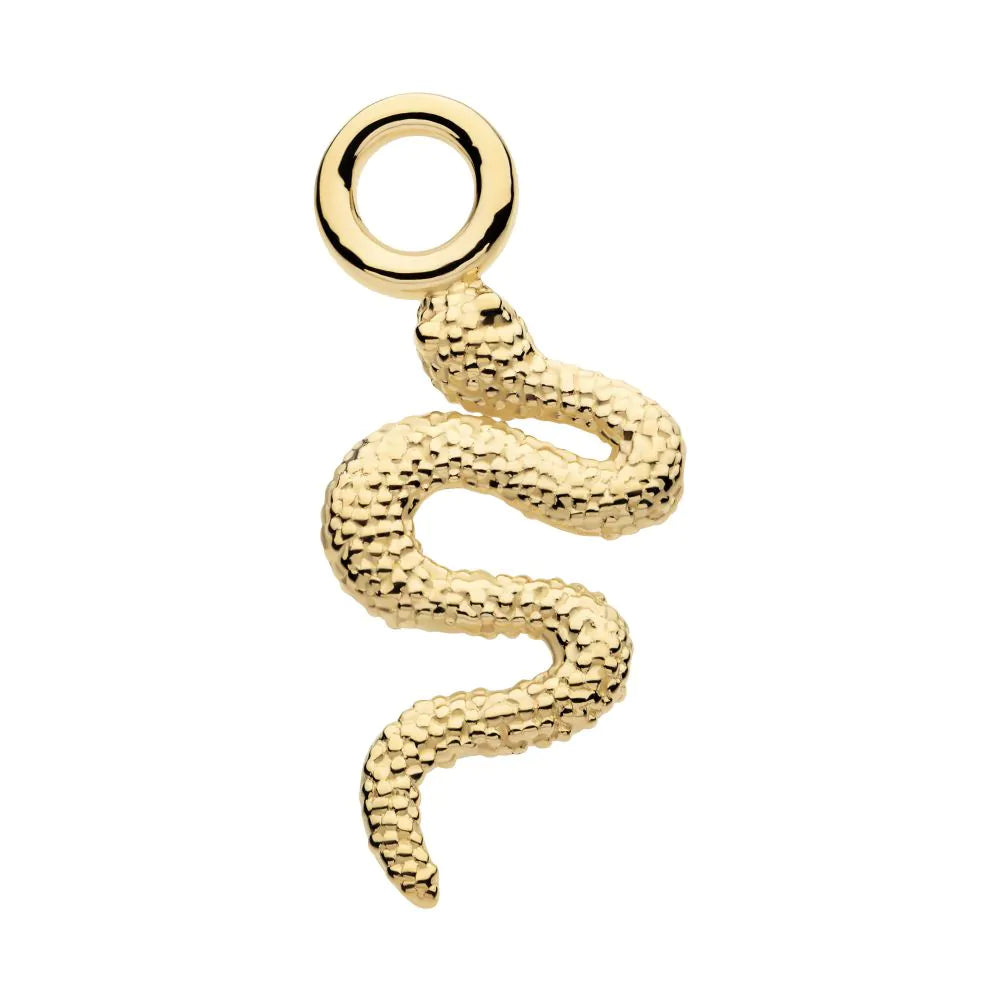 14k snake charm