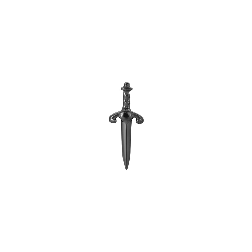 Threadless blade end in black rhodium