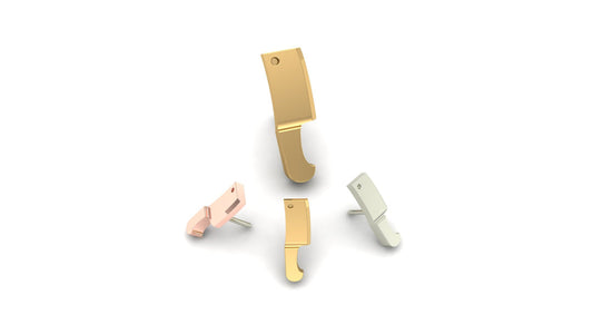 14k Threadless cleaver