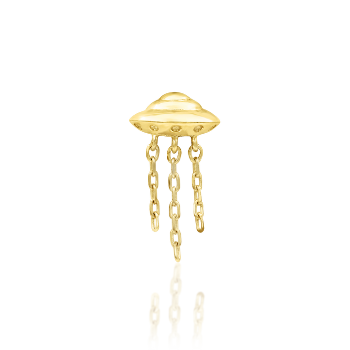 14k threadless beam me up end