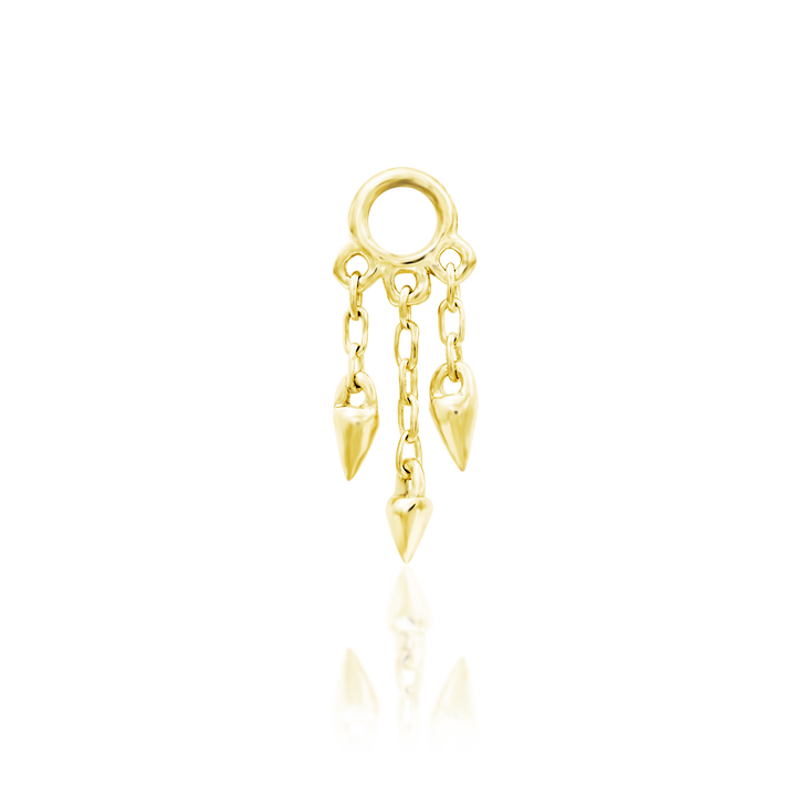 14k ruby charm