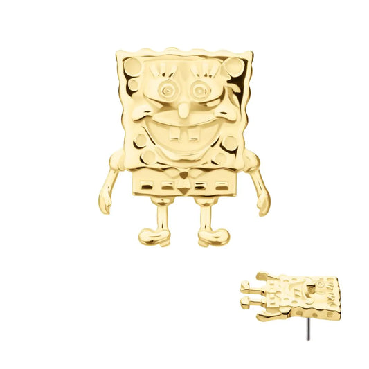 14k threadless sponge bob square pants