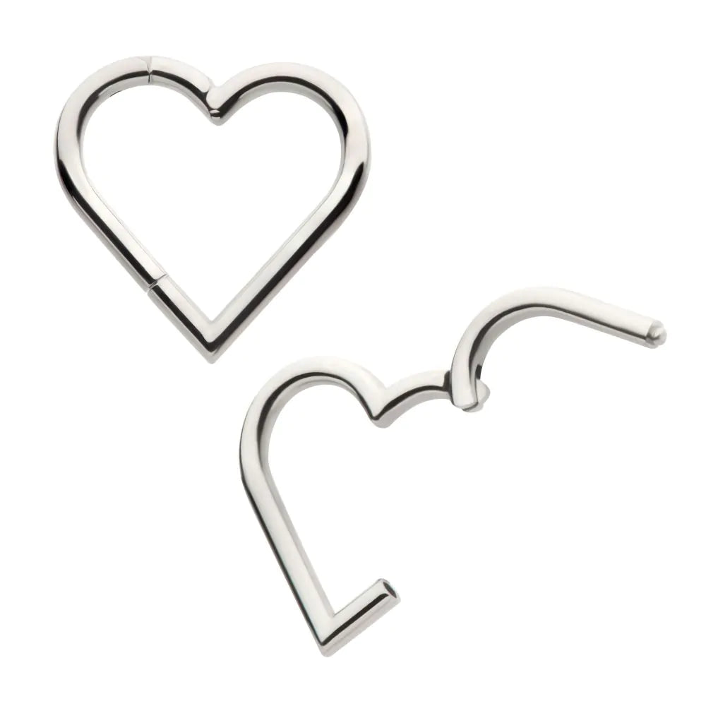 Titanium heart clicker